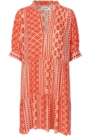 Lollys Laundry Ecovero jurk met print Sabine