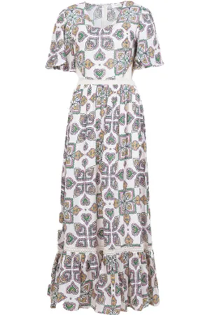 Louizon Maxi-jurk met cut-outs Menina