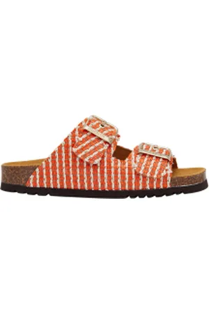 Scholl Raffia sandalen Noelle
