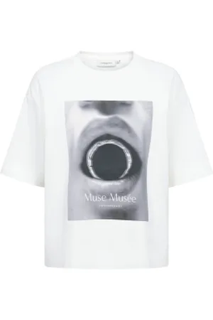 Copenhagen Muse Boxy t-shirt met print Muse