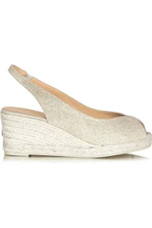 Castaner Slingback sleehakken met lurex Barbara