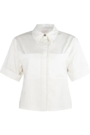 Aaiko Cropped boxy blouse Jannike