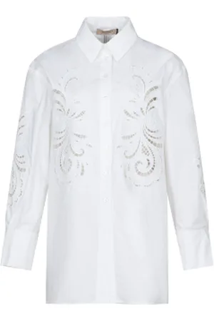 Twin-Set Blouse met broderie Velia