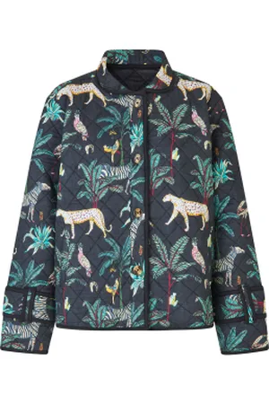 Lollys Laundry Quilted jas met print Viola