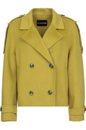 STUDIO AR Wolmix cropped trenchcoat Lexine