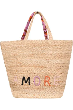 Ibana Gevlochten shopper Aylie