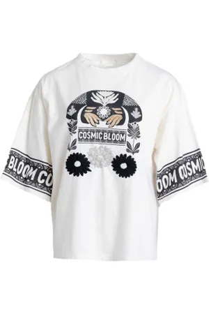 Louizon T-shirt met borduursels Bedouina
