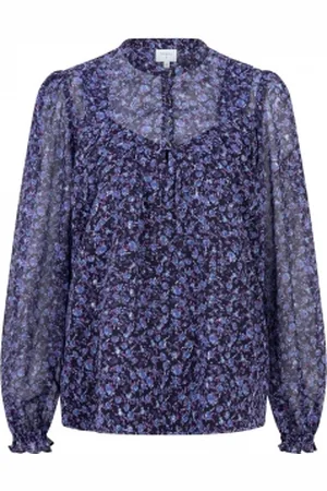 Dante 6 Printblouse met lurex Alley