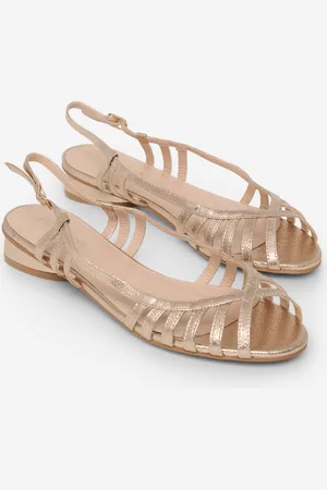 LolaLiza Sandalen met metallic bandjes