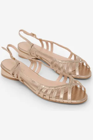 LolaLiza Sandalen met metallic bandjes