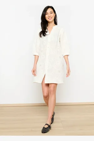 LolaLiza Geborduurde boho-jurk