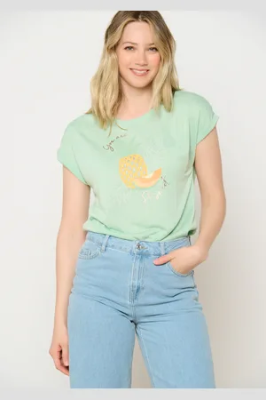 LolaLiza Tropisch geprint T-shirt