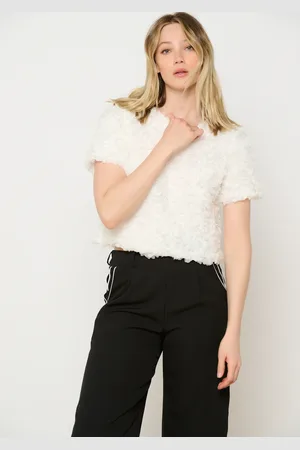 LolaLiza Getextureerde cropped top