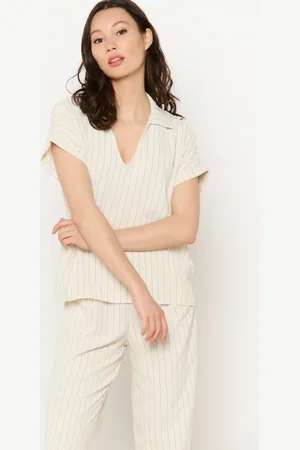 LolaLiza Losvallende blouse met strepen