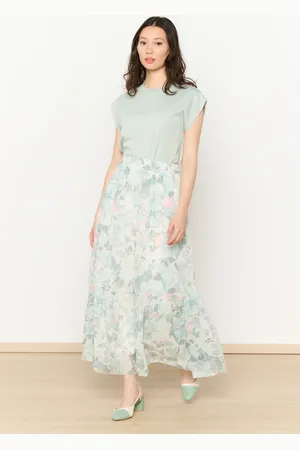LolaLiza Lange rok met bloemenprint