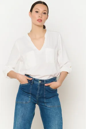 LolaLiza Tuniekblouse met open kraag