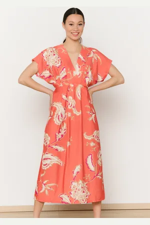 LolaLiza Losvallende midi-jurk met print