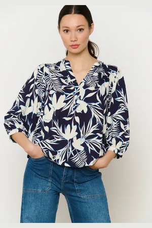 LolaLiza Blouse met bladprint