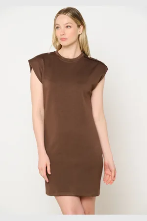 LolaLiza Sweaterjurk met schouderdetails