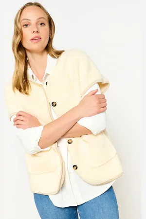 LolaLiza Mouwloos teddy gilet