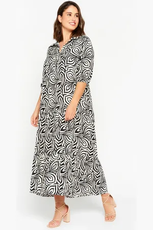 LolaLiza Maxi-jurk met grafische print