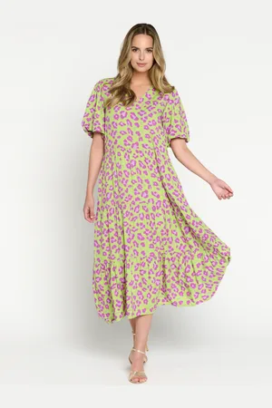 LolaLiza Maxi-jurk met luipaardprint