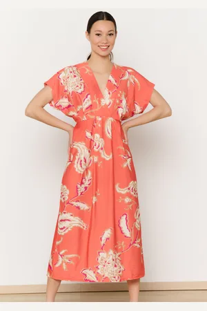 LolaLiza Losvallende midi-jurk met print