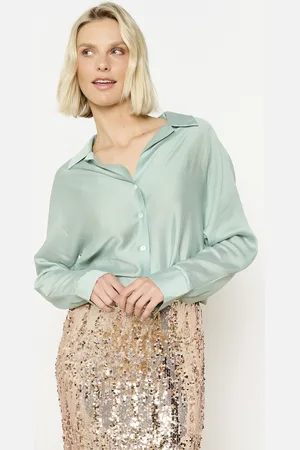 LolaLiza Zijdezachte flowy blouse