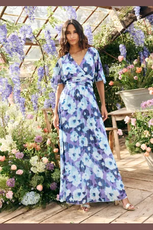 LolaLiza Vloeiende maxi-jurk met bloemen