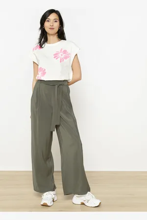 LolaLiza Viscose wijde broek