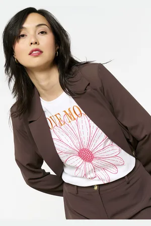 LolaLiza T-shirt met bloemenprint