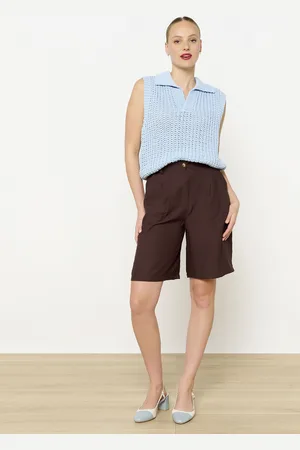 LolaLiza Elegante vloeiende bermuda shorts