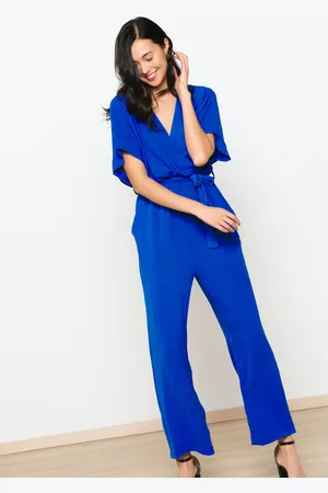 LolaLiza Vloeiende jumpsuit met ceintuur