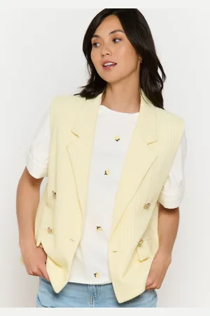 LolaLiza Mouwloze gilet met knopen