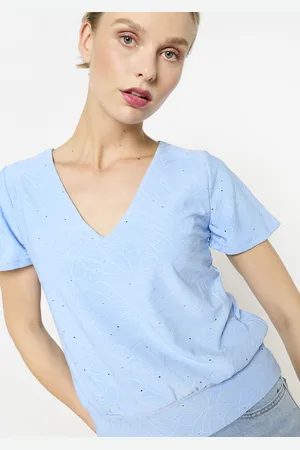LolaLiza Romantische broderie t-shirt
