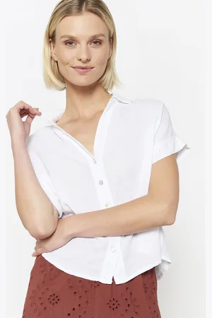 LolaLiza Knoopsluiting linnen blouse
