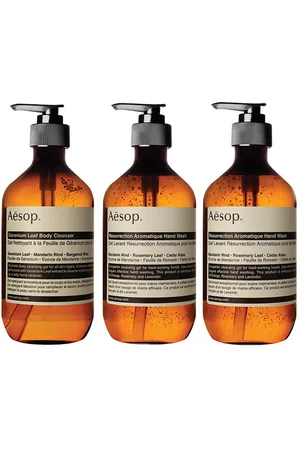 Aesop Geranium Cleanser, Resurrection and Reverence Hand Wash Bundle
