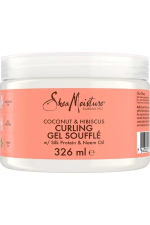 Shea Moisture Shea Moisture Kokosnoot en Hibiscus Krulgel Soufflé 326ml