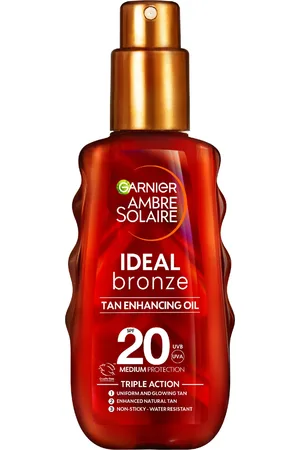 Garnier Ambre Solaire Ideal Bronze Beschermende Olie SPF20 Zonnebrandspray 150 ml