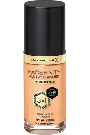 Max Factor Facefinity All Day Flawless 3 in 1 Vegan Foundation 30ml (Various Shades)