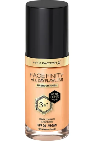Max Factor Facefinity All Day Flawless 3 in 1 Vegan Foundation 30ml (Various Shades)