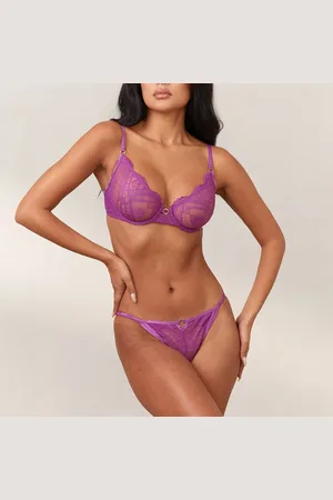 Lounge Underwear Charmed Balcony BH - Pruim