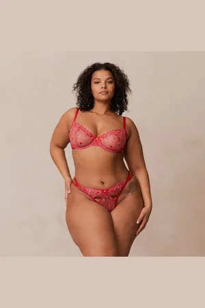 Lounge Underwear Blush Embroidered Balcony BH - Felroze