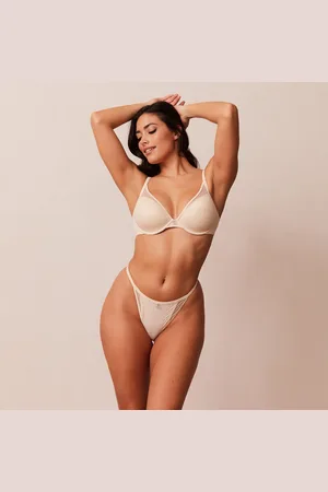 Lounge Underwear Classic Plunge T-shirt BH - Latte