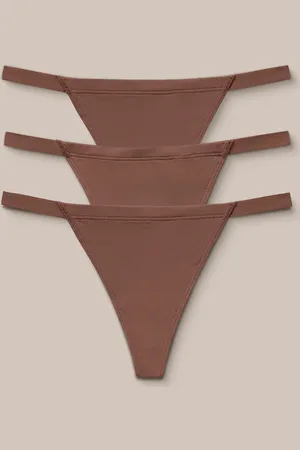 Lounge Underwear Basic G-strings (3-Pack)