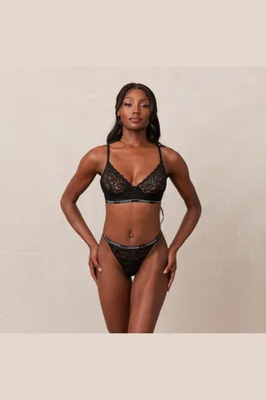 Lounge Underwear Balcony BH - Zwart