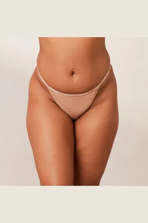 Lounge Underwear Smooth String - Honingkleurig