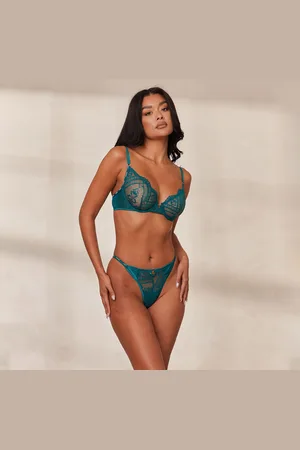 Lounge Underwear Charmed Balcony BH - Turkoois