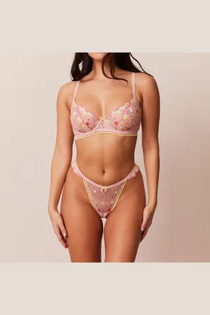 Lounge Underwear Fleur Balcony BH - Roze