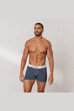 Lounge Underwear Everyday Herenboxershorts (3-Pack) - Rookblauw
